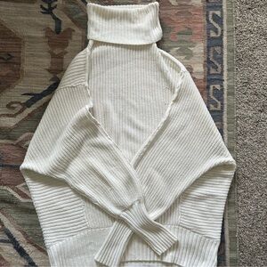 FREE PEOPLE HEAVY KNIT OVERSIZED SWEATER/DRESS SZ S